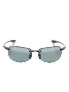 Солнцезащитные очки в безободковой оправе Maui Jim, черный