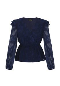 Блуза faina, темно-синий