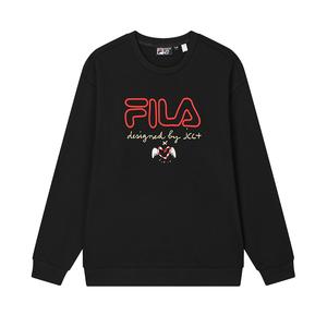 FILA Оригинальный свитшот унисекс Jet Black