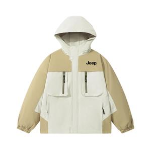 Детские утепленные куртки Jeep, Ecru
