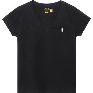 Футболка женская черная Polo Ralph Lauren
