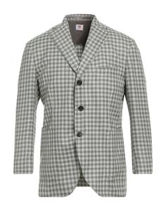 Блейзер Luigi Borrelli Napoli, зеленый