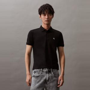 Рубашка-поло мужская Calvin Klein Jeans деловая, белый