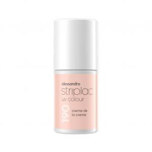 Лак для ногтей striplac uv colour Alessandro, creme de la creme, объем 6.5 мл