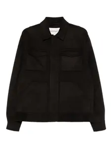 Куртка-рубашка с накладными карманами Eric Bompard, коричневый