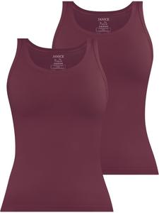 Топ Janice 2 x Damen Nazca, цвет burgund