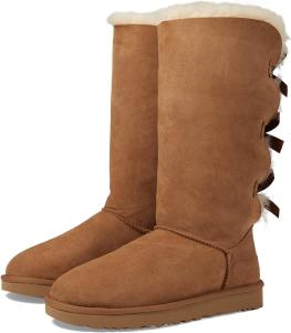 Сапоги UGG Bailey Bow Tall II, коричневый