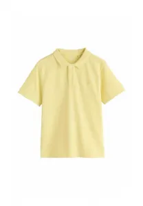 Рубашка-Поло с коротким рукавом стандартного кроя Next, Yellow