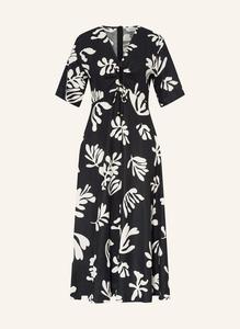 Платье со льном Marella, черный