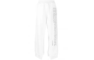 Повседневные брюки женские белые Mm6 Maison Margiela