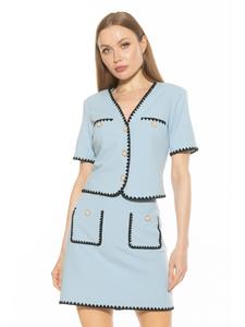 Вилла Топ ALEXIA ADMOR, цвет halogen blue