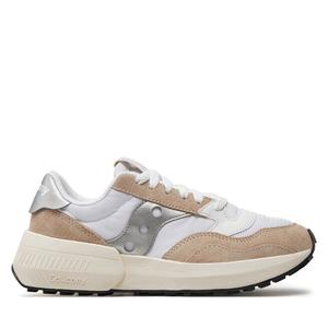 Кроссовки Saucony Jazz Nxt S60790-11 White/Silver, бежевый
