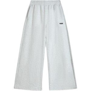 Трикотажные широкие брюки TR PUMA, серый