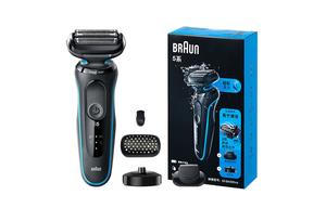 Машинка для бритья Little Cheetah 5 Series 4200, мужская,, моющаяся BRAUN, черный