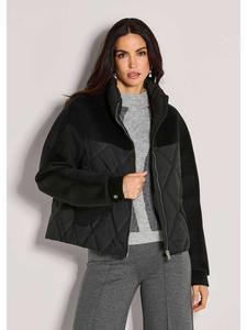 MADELEINE Элегантная черная пуховая куртка для холодных дней