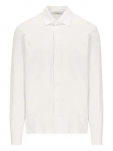 Хлопковая рубашка Cruciani, белый