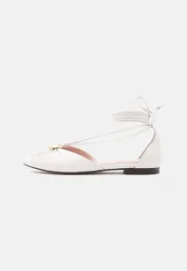 Балетки с ремешком на щиколотке Coccinelle, Offwhite