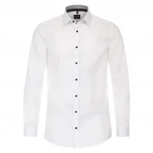Деловая рубашка VENTI "Деловая рубашка VENTI однотонная", белый