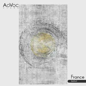 AOVOC Ковер 120х160 см для гостиной/спальни в современном минималистичном стиле, легкий в уходе, бренд Beierfu