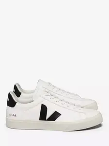 Кроссовки VEJA Campo Leather, цвет extra white/black