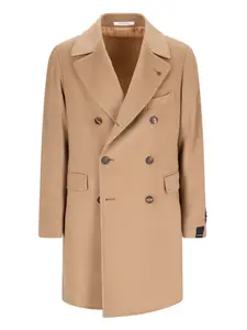 Двубортное пальто на пуговицах TAGLIATORE, нейтральный
