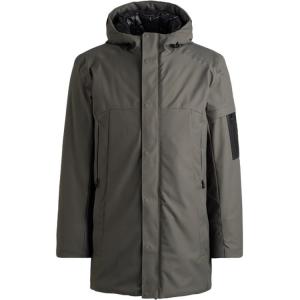 HUGO BOSS Парка мужская серая, Gray