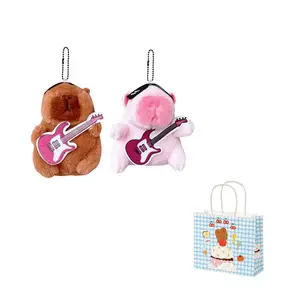 Капyбара плюшевый кулон высота 12см Dolls and bears dance