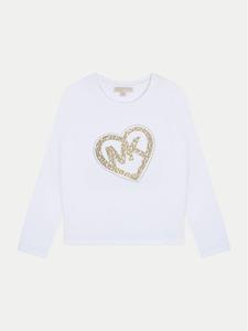 Блузка обычного кроя R30144 D Michael Kors Kids, белый