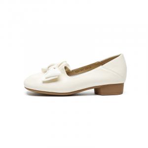 Повседневные однотонные туфли женские 2,5 см цвета экрю JOSINY, Ecru