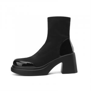 JOSINY Ботильоны женские 8,5 см, черные