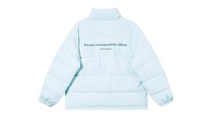 F426 Стеганая куртка унисекс, Серый