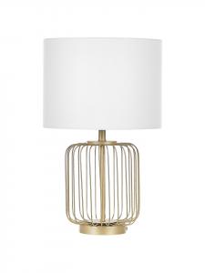 Настольные лампы THOUET золотисто-белого цвета - (Ш) 35 x (В) 58 x (Д) 35 см