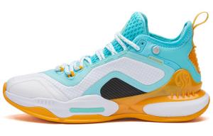 Баскетбольные кроссовки AG 2 мужские, среднего размера, белые/желтые/синие 361°