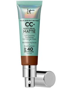 CC+ кремовая матирующая тональная основа SPF 40 IT Cosmetics, цвет deep
