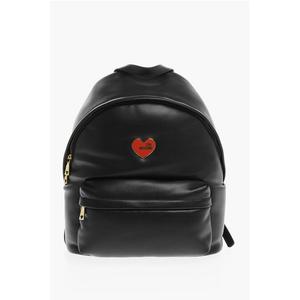 Черный полиэтиленовый рюкзак Moschino, Black