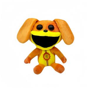 Креативная плюшевая кукла ужасная улыбка животное 30см высота BONMCHE, желтый