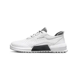 U.S. POLO ASSN. Мужские белые кеды низкие, цвет White