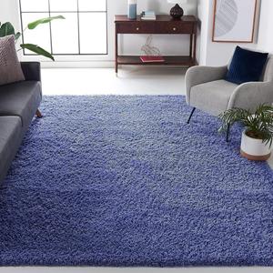 Ковер SAFAVIEH, 244 x 305 см, - коллекция California Shag - большой - periwinkle, без линьки и легкий в уходе, ультраплюшевый густой ворс, идеально для гостиной, спальни, столовой (SG151-7171)