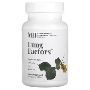 Добавка Michael's Naturopathic Lung Factors, 60 таблеток