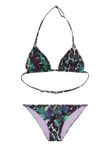 Бикини с принтом Versace Kids, фиолетовый