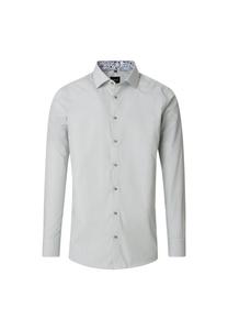 Деловая рубашка в полоску современный крой Venti, зеленый