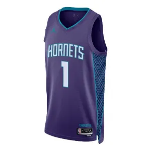 Джерси Air Jordan Dri-FIT NBA Swingman Jersey Charlotte Hornets Statement Edition 'New Orchid', фиолетовый