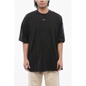 Футболка свободного кроя с принтом MARY Off-White, Gray