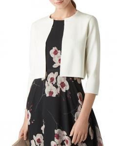 Укороченный кардиган Ella HOBBS LONDON, цвет Ivory/Cream