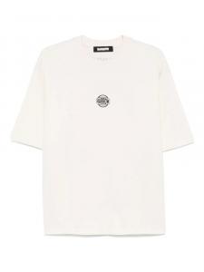 Футболка BARROW с кристаллами, нейтральный