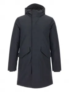 Парка с капюшоном на шнурке Will21 Raymond Save The Duck, синий