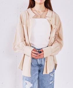 Рубашка в полоску, направленную в двух направлениях Archives, цвет Beige