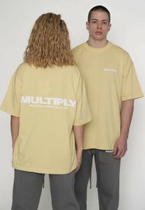 Футболка Multiply Apparel FONT , Straw/Dark Yellow