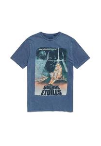 Винтажная футболка «Звездные войны» с крутым принтом «Звездные войны» Re:Covered, синий