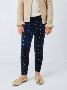 Детские легинсы из велюра Star John Lewis, Multi